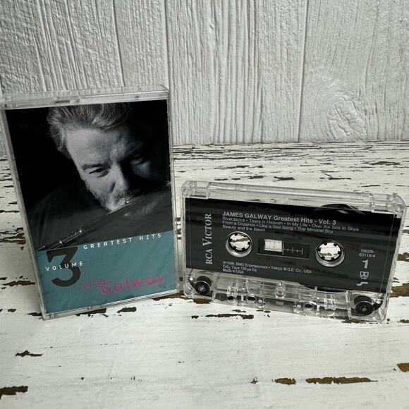 James Galway Greatest Hits Volume 3 1998 BMG Cassette Tape Vintage RCA Victor - Picture 6 of 6